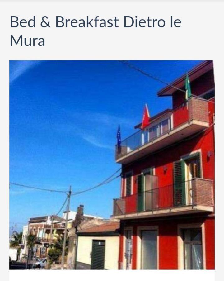 Bed & Breakfast Dietro Le Mura Aci Castello Exterior photo